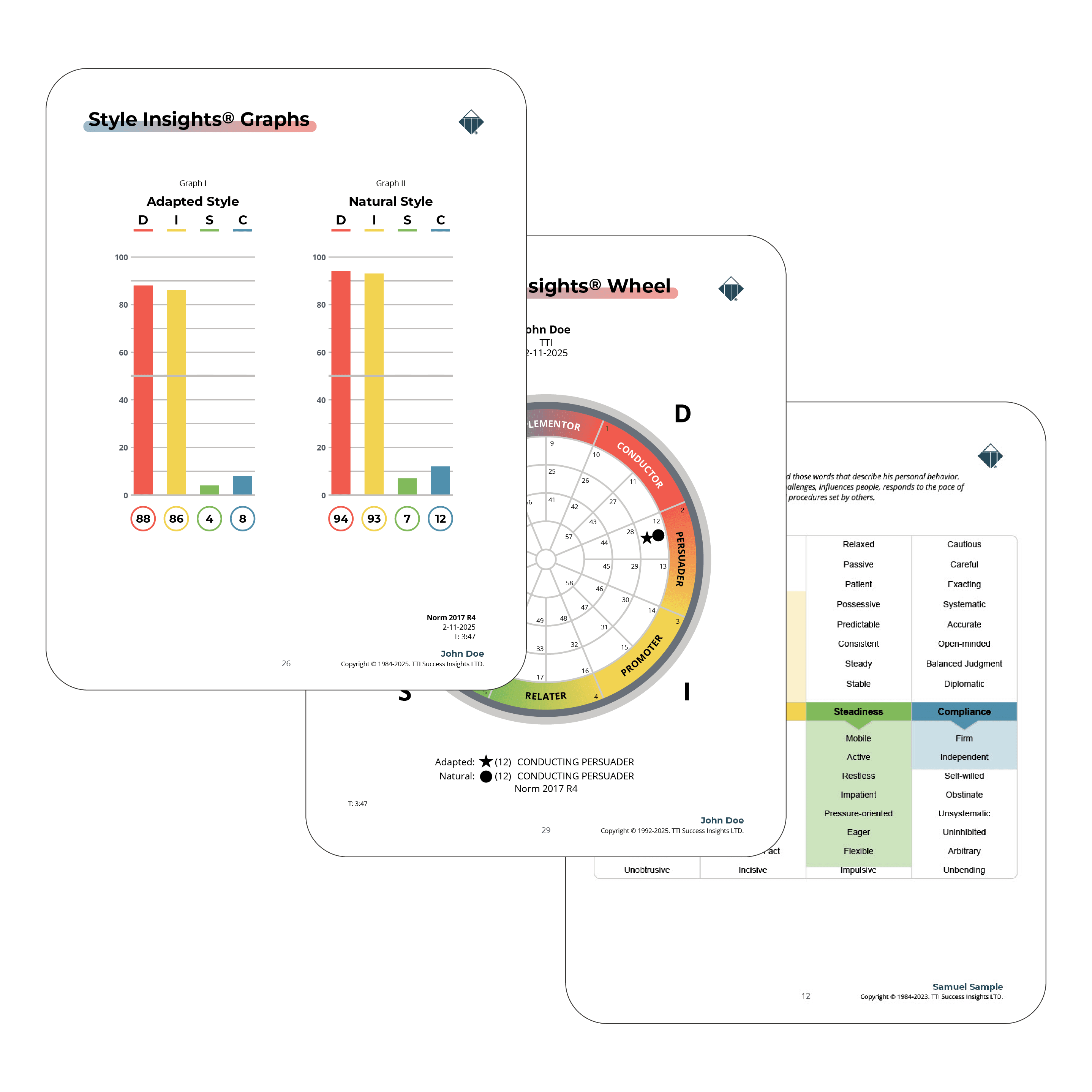 Informe DISC TTI - Test DISC