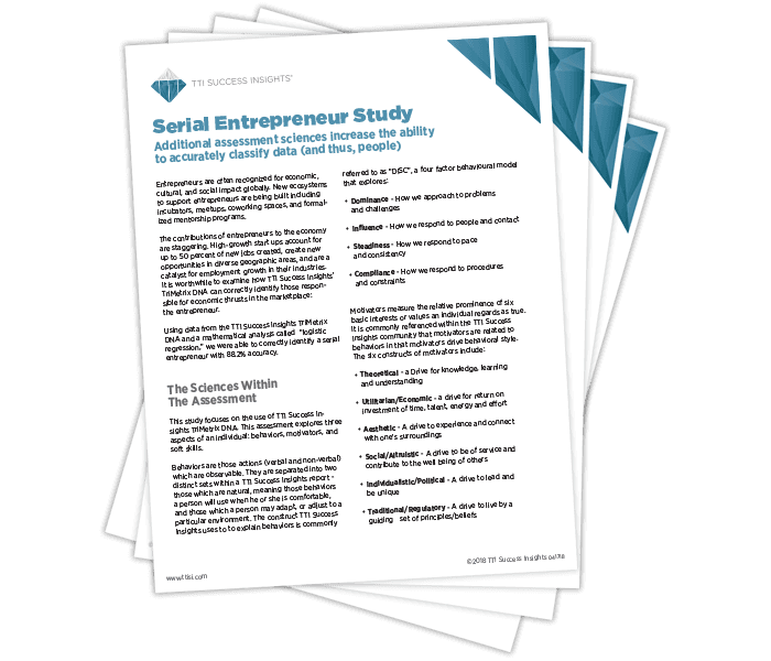 Informe de Fuerzas Impulsoras TTI - Test talento